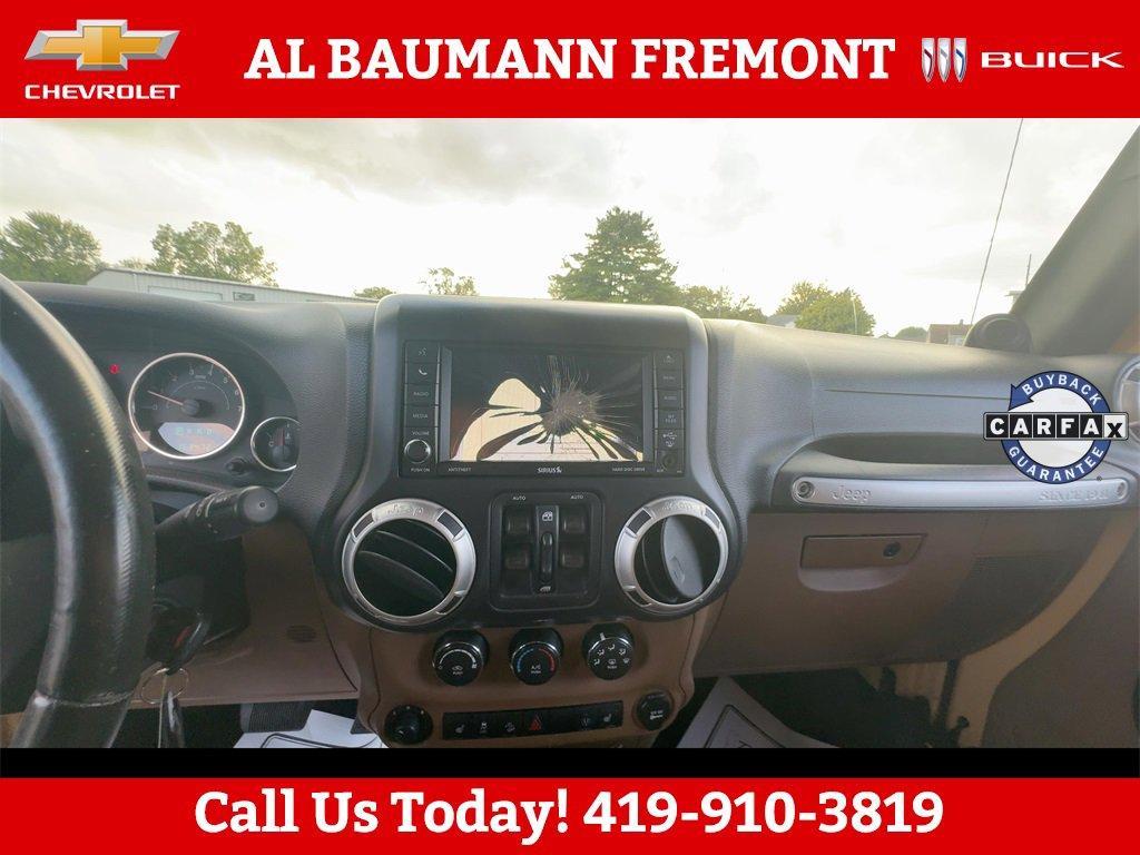 used 2013 Jeep Wrangler Unlimited car, priced at $13,705