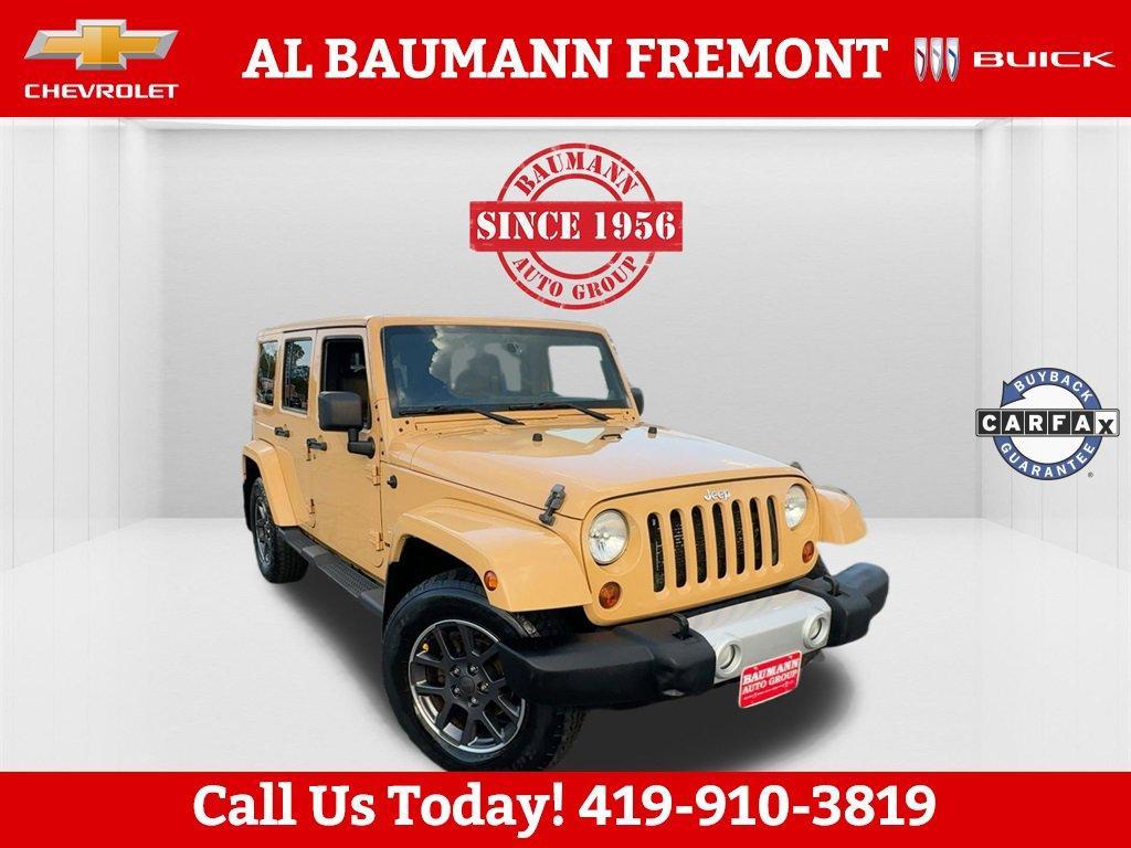 used 2013 Jeep Wrangler Unlimited car, priced at $13,705
