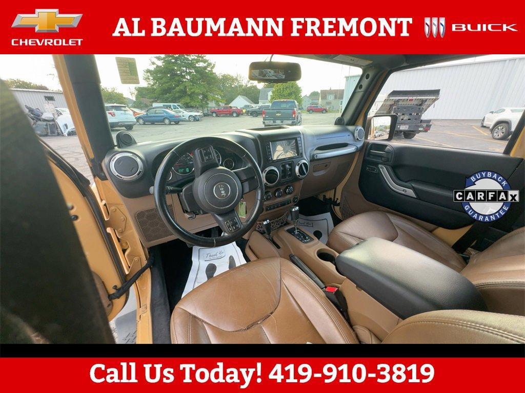 used 2013 Jeep Wrangler Unlimited car, priced at $13,705