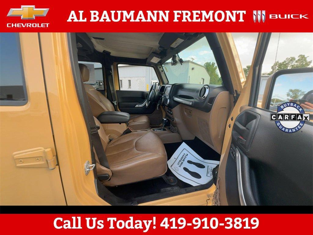 used 2013 Jeep Wrangler Unlimited car, priced at $13,705
