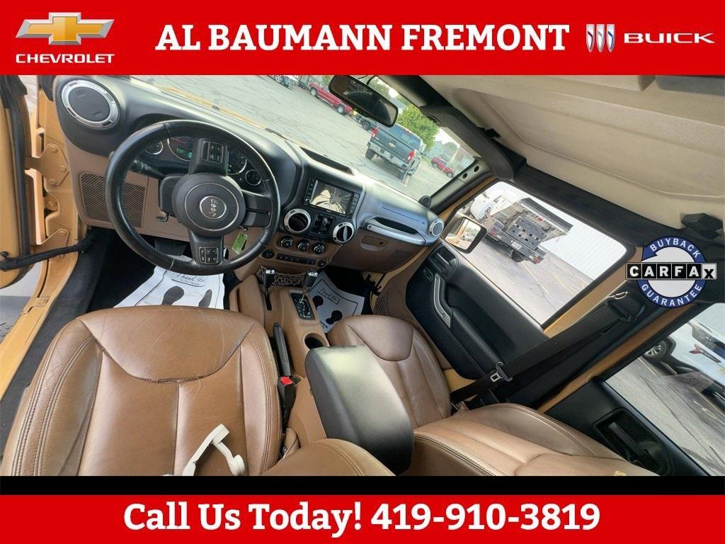 used 2013 Jeep Wrangler Unlimited car, priced at $13,705