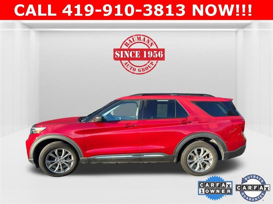 used 2022 Ford Explorer car, priced at $29,400