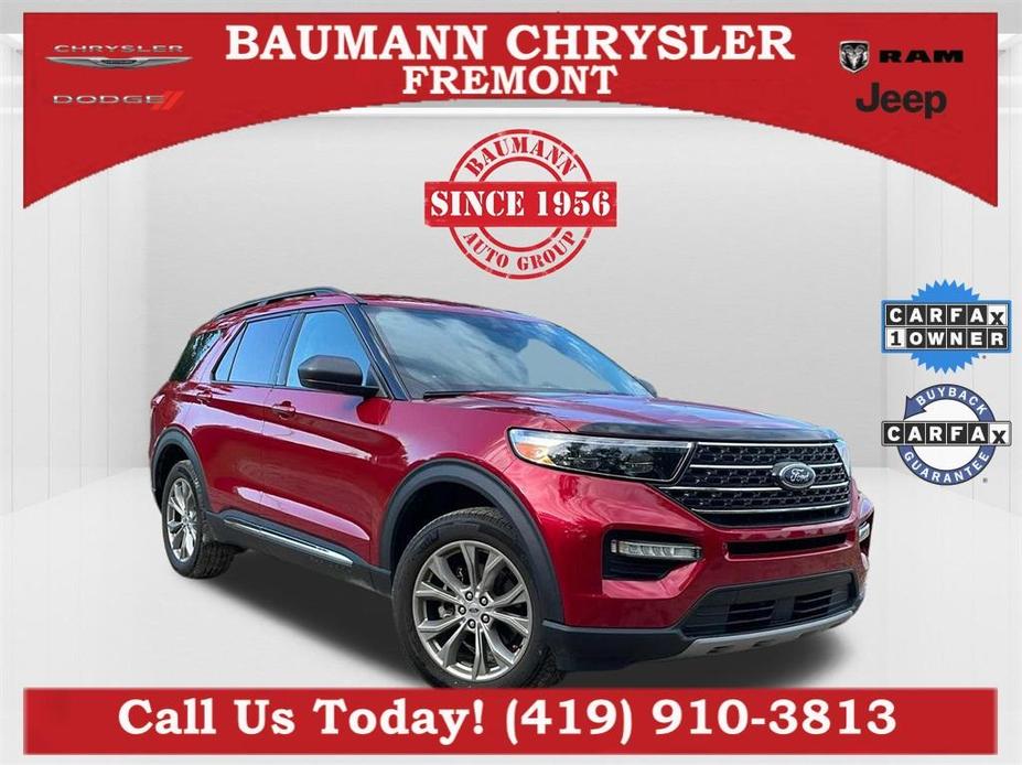 used 2022 Ford Explorer car, priced at $29,400