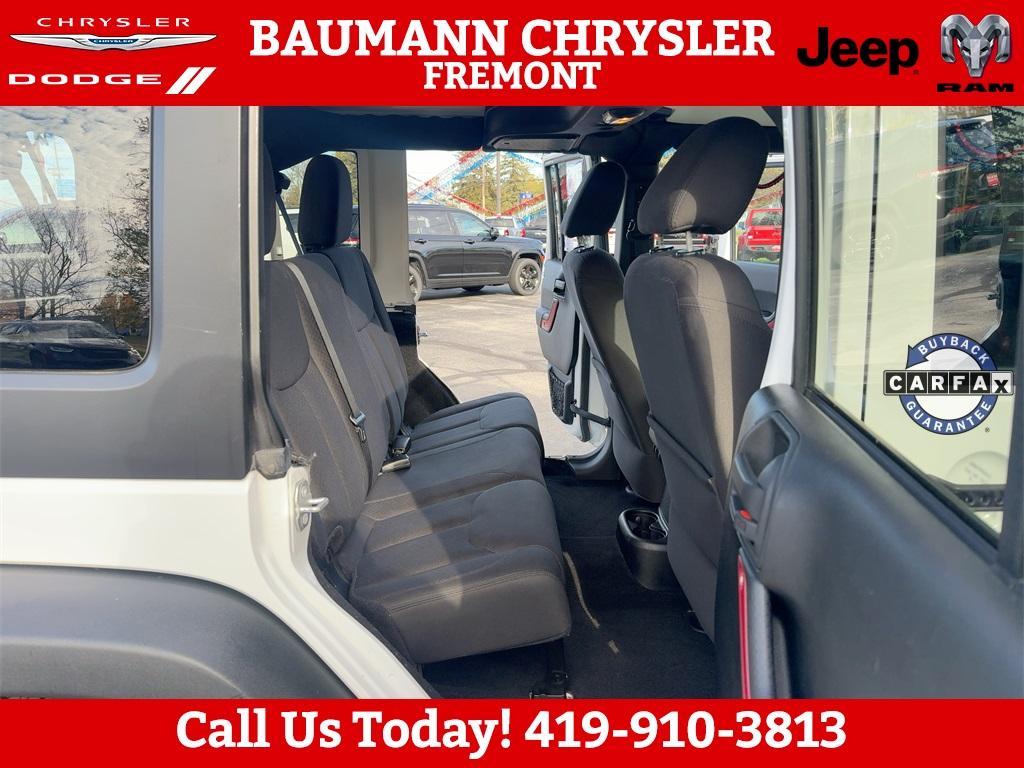 used 2016 Jeep Wrangler Unlimited car, priced at $19,000