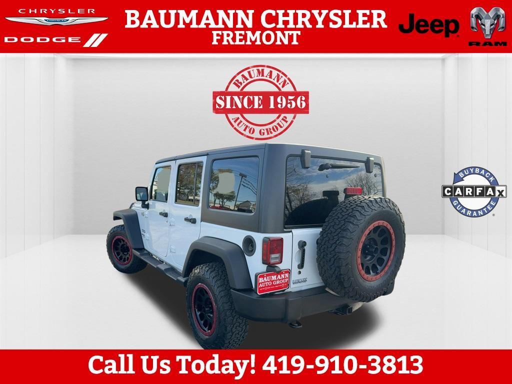 used 2016 Jeep Wrangler Unlimited car, priced at $19,000
