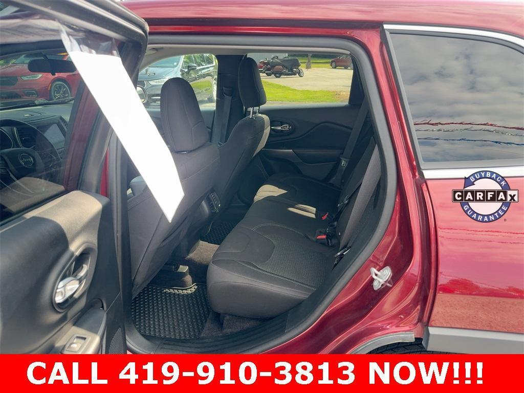 used 2019 Jeep Cherokee car, priced at $18,000