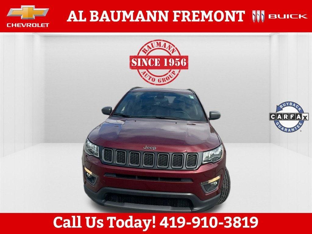 used 2021 Jeep Compass car, priced at $20,205