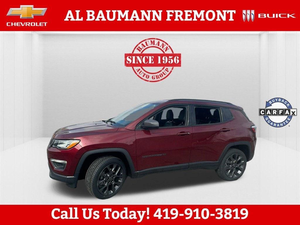 used 2021 Jeep Compass car, priced at $20,205