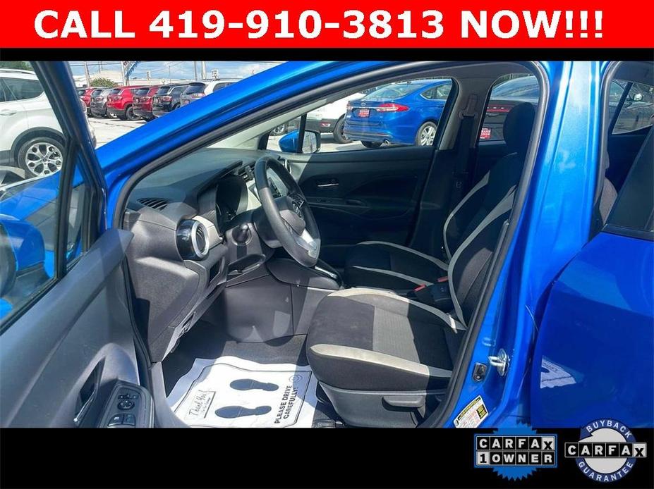 used 2021 Nissan Versa car, priced at $14,400