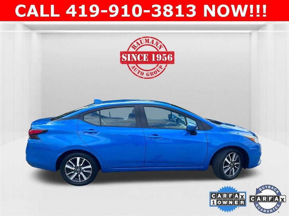 used 2021 Nissan Versa car, priced at $14,400