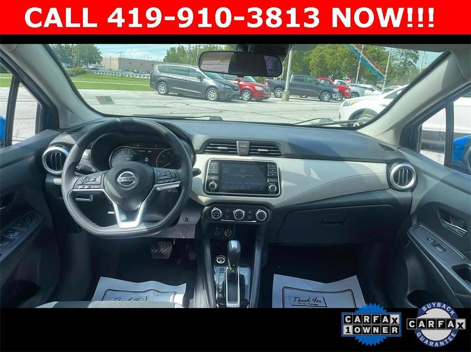 used 2021 Nissan Versa car, priced at $14,400