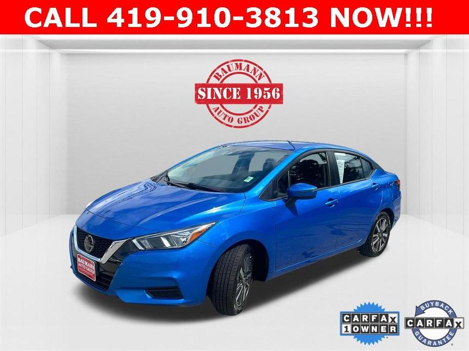 used 2021 Nissan Versa car, priced at $14,400