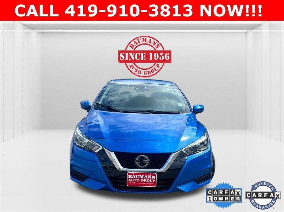 used 2021 Nissan Versa car, priced at $14,400