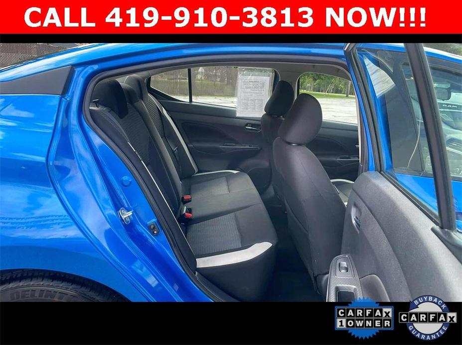 used 2021 Nissan Versa car, priced at $14,400