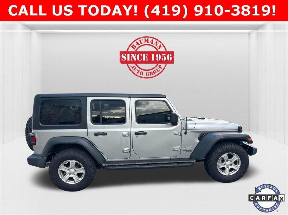 used 2020 Jeep Wrangler Unlimited car, priced at $30,720