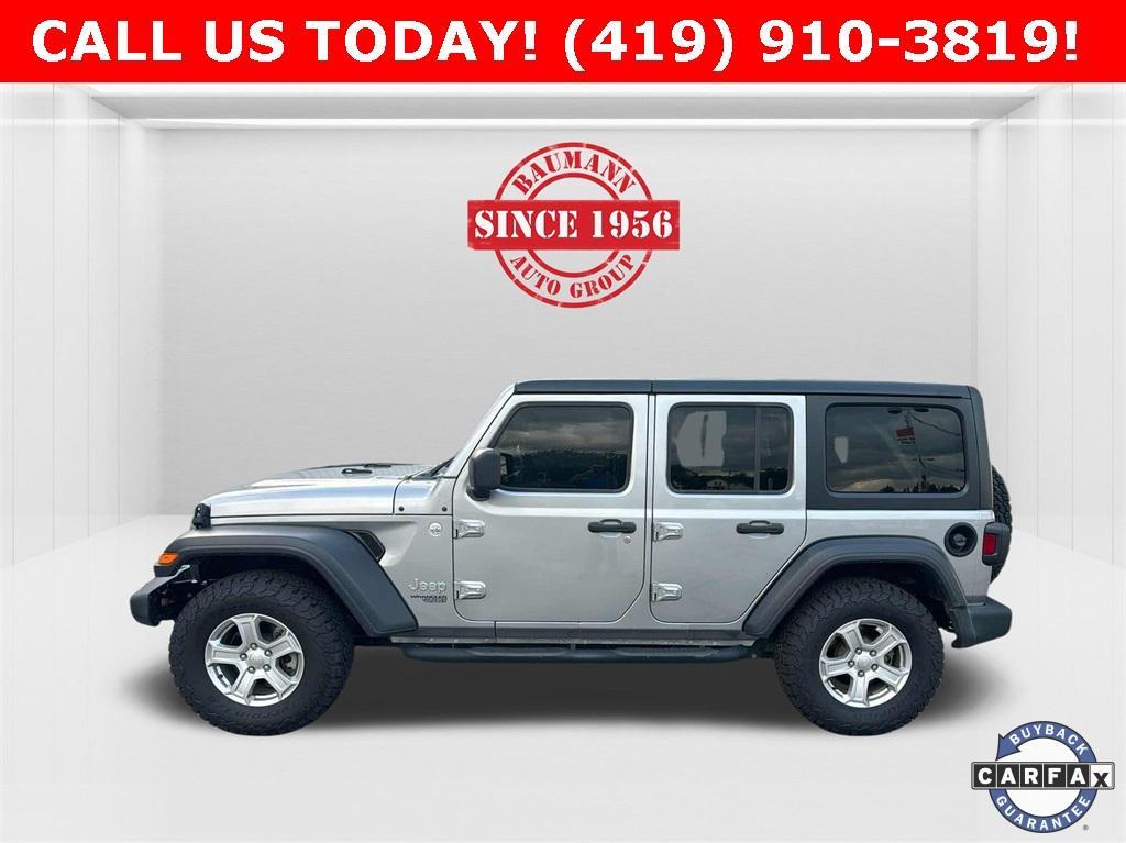 used 2020 Jeep Wrangler Unlimited car, priced at $30,720