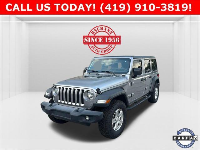 used 2020 Jeep Wrangler Unlimited car, priced at $34,900