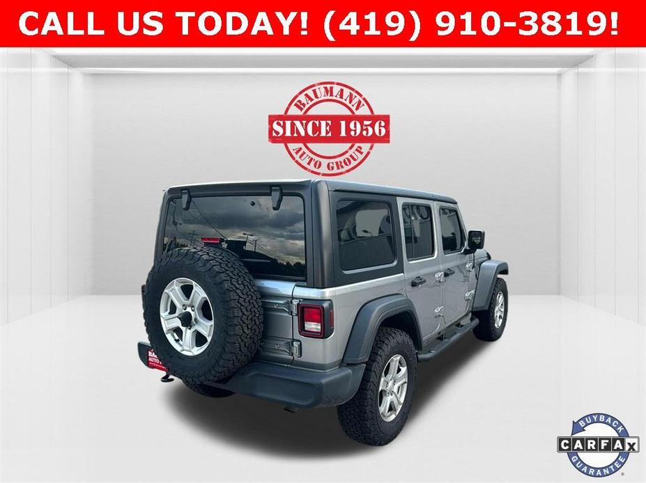 used 2020 Jeep Wrangler Unlimited car, priced at $30,500