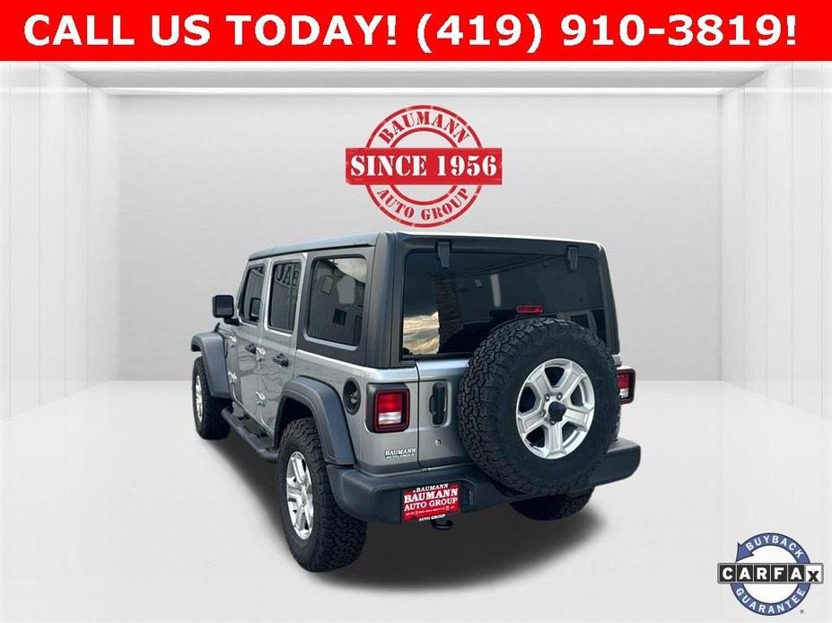 used 2020 Jeep Wrangler Unlimited car, priced at $30,500