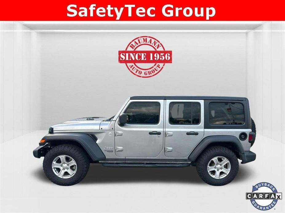 used 2020 Jeep Wrangler Unlimited car, priced at $30,500