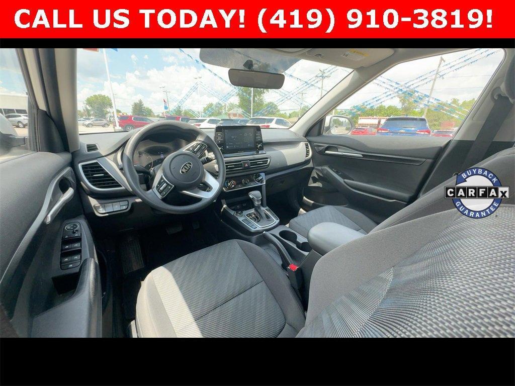 used 2021 Kia Seltos car, priced at $18,402