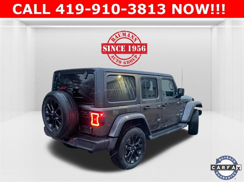 used 2021 Jeep Wrangler Unlimited 4xe car, priced at $24,500