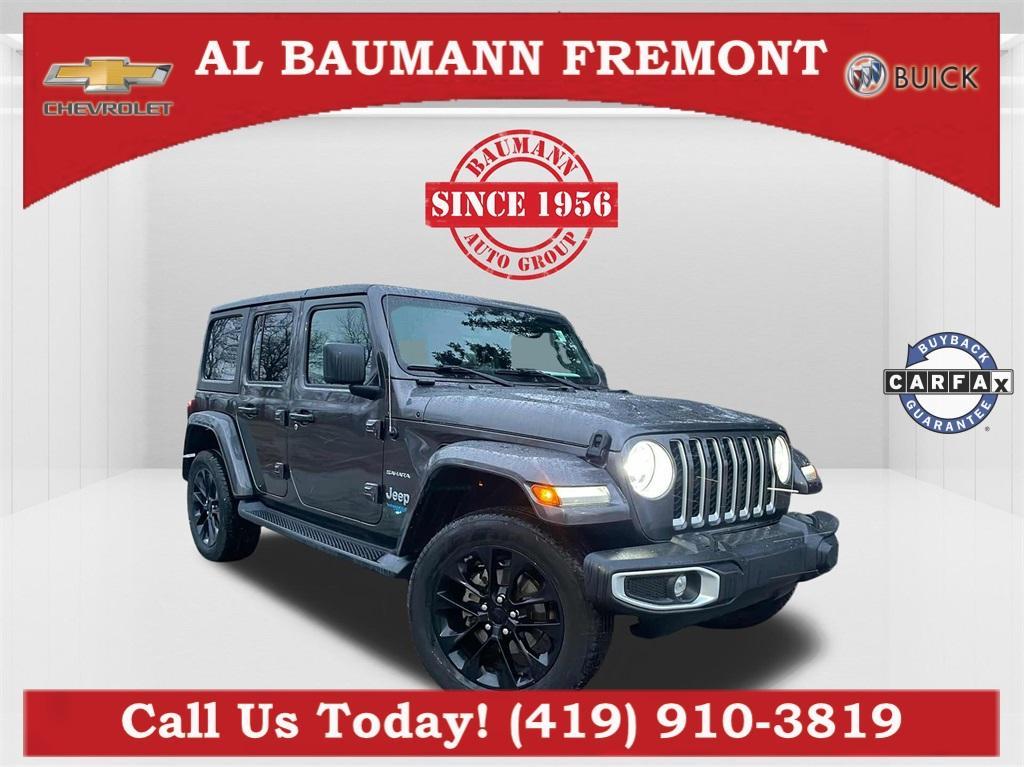 used 2021 Jeep Wrangler Unlimited 4xe car, priced at $24,500