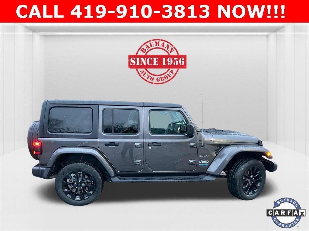 used 2021 Jeep Wrangler Unlimited 4xe car, priced at $24,500