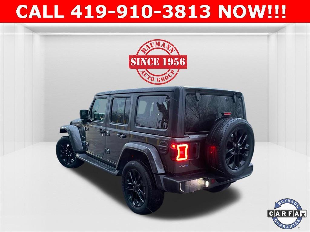 used 2021 Jeep Wrangler Unlimited 4xe car, priced at $24,500