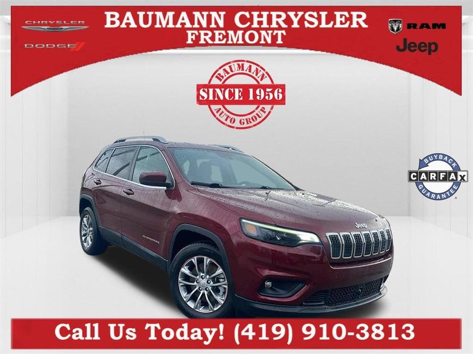 used 2021 Jeep Cherokee car, priced at $18,500