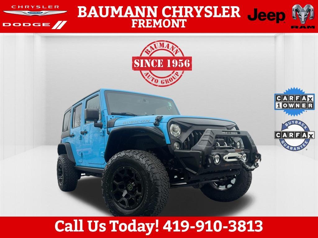 used 2017 Jeep Wrangler Unlimited car, priced at $20,806