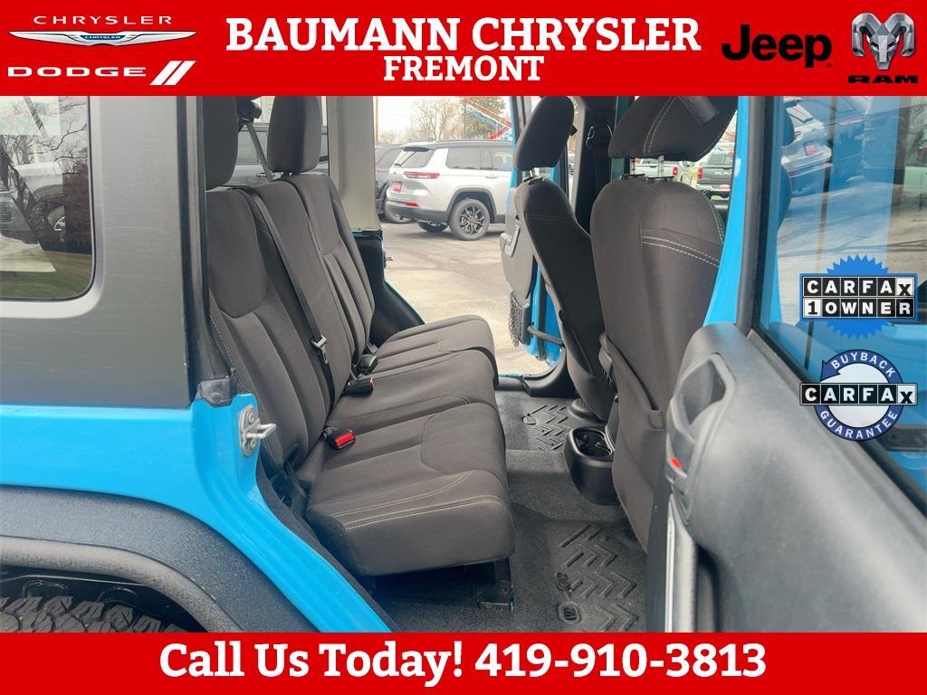 used 2017 Jeep Wrangler Unlimited car, priced at $20,806