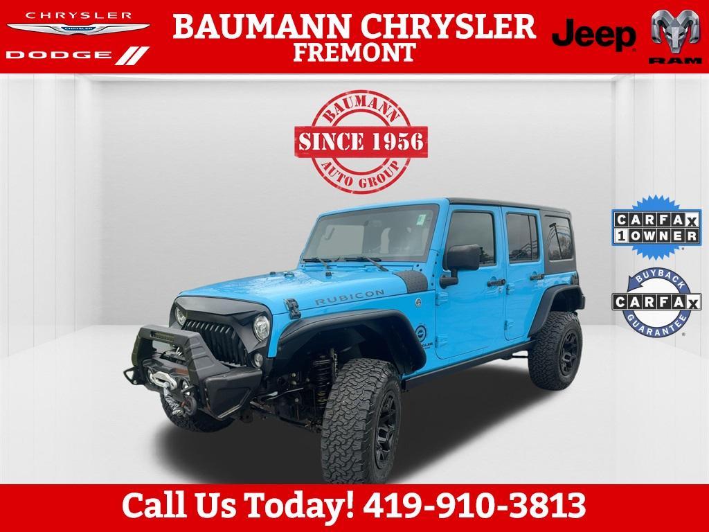 used 2017 Jeep Wrangler Unlimited car, priced at $20,806