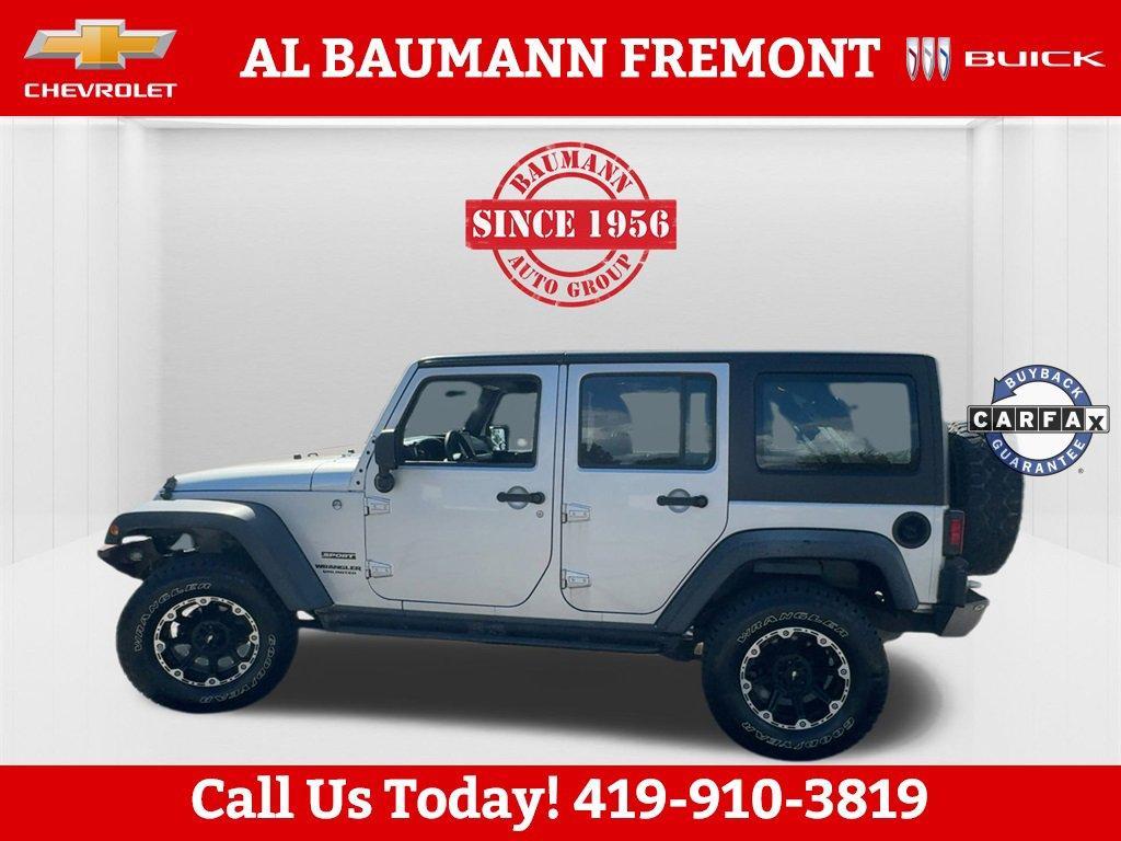 used 2012 Jeep Wrangler Unlimited car, priced at $16,322
