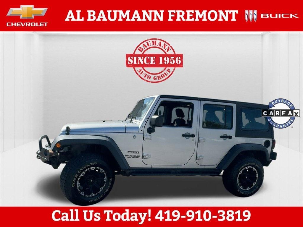 used 2012 Jeep Wrangler Unlimited car, priced at $16,322