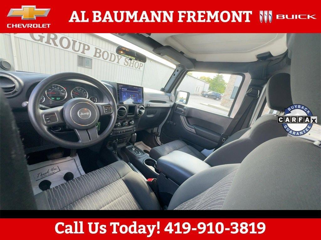 used 2012 Jeep Wrangler Unlimited car, priced at $16,322