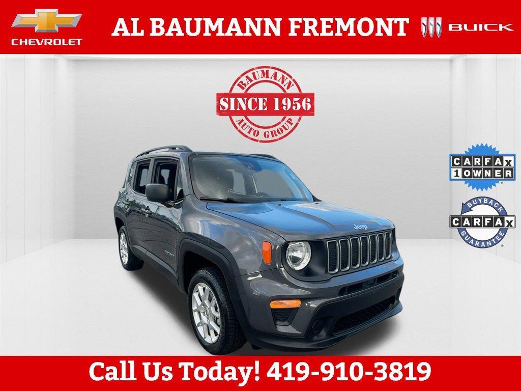 used 2022 Jeep Renegade car, priced at $17,442