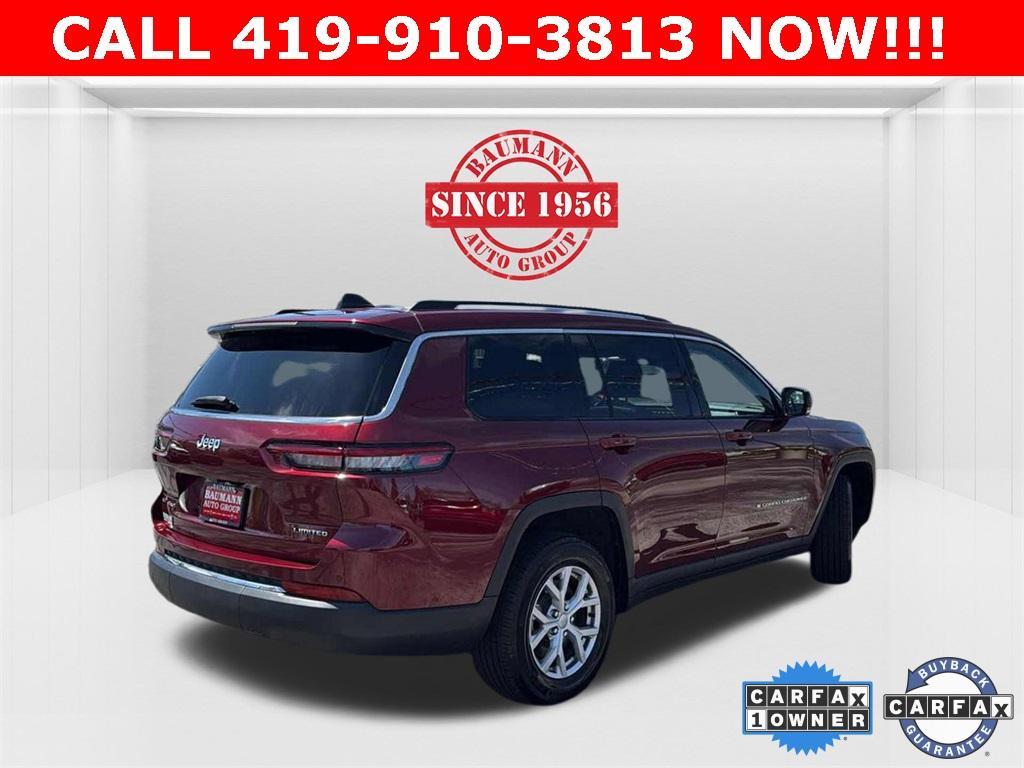 used 2021 Jeep Grand Cherokee L car, priced at $33,500