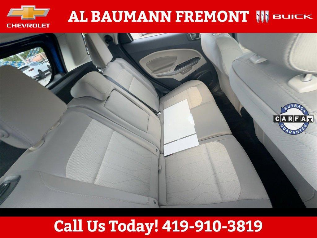 used 2021 Ford EcoSport car, priced at $16,054