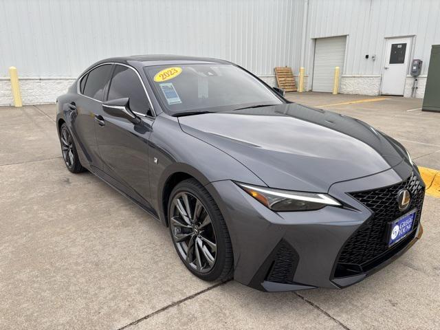 used 2023 Lexus IS 350 car, priced at $44,500