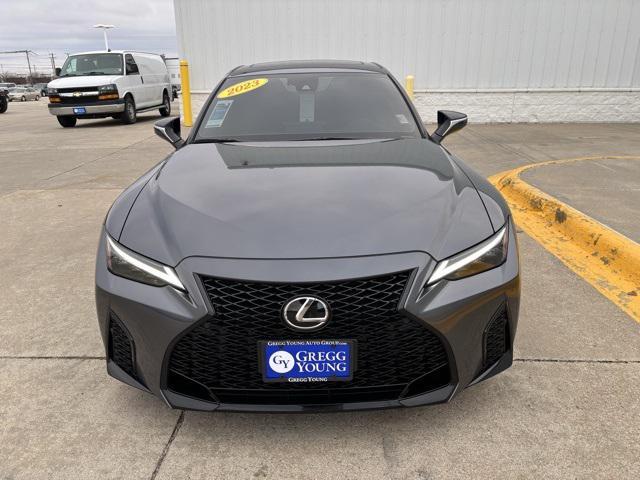 used 2023 Lexus IS 350 car, priced at $44,500