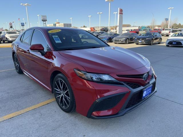 used 2022 Toyota Camry car, priced at $25,500