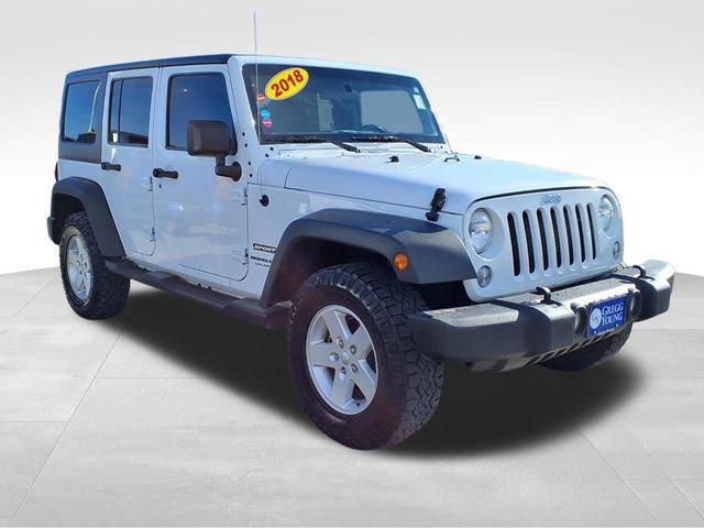 used 2018 Jeep Wrangler JK Unlimited car, priced at $22,800