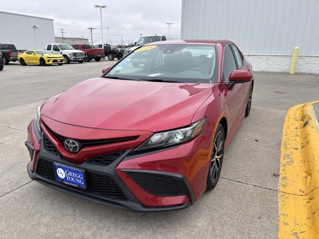 used 2021 Toyota Camry car, priced at $22,300