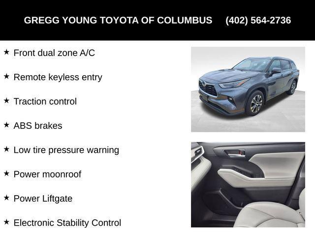 used 2022 Toyota Highlander Hybrid car, priced at $37,750