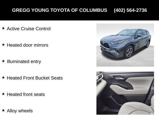 used 2022 Toyota Highlander Hybrid car, priced at $37,750