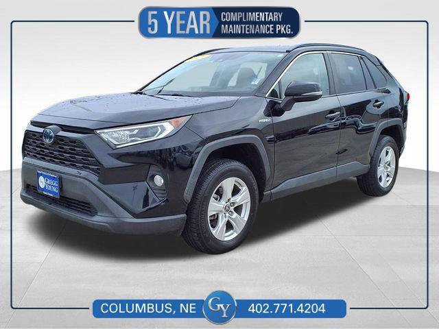 used 2021 Toyota RAV4 Hybrid car, priced at $28,200