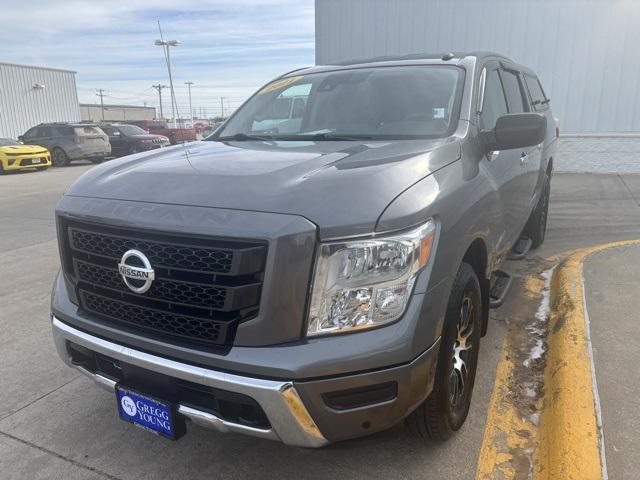 used 2021 Nissan Titan car, priced at $28,600