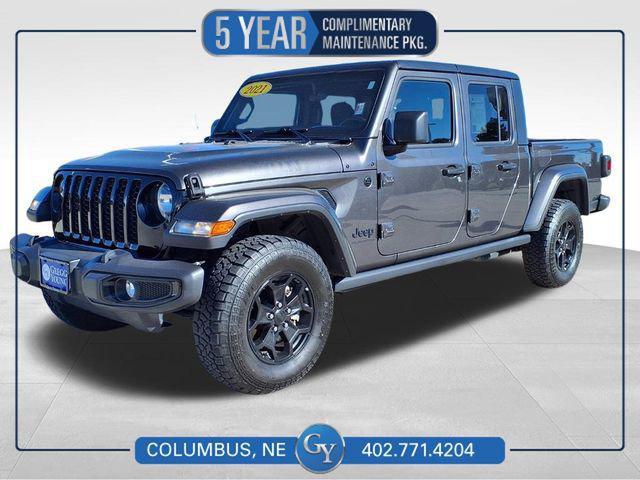 used 2021 Jeep Gladiator car, priced at $29,148