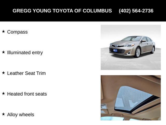 used 2013 Toyota Avalon Hybrid car, priced at $13,000